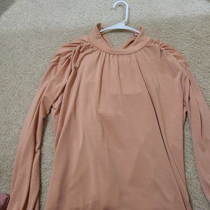 Long sleeve office blouse